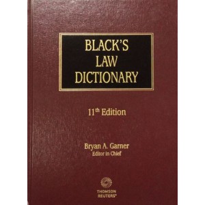 Black's Law Dictionary by Bryan A. Garner | Thomson Reuters